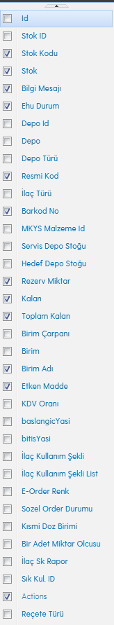 Table Column Generator